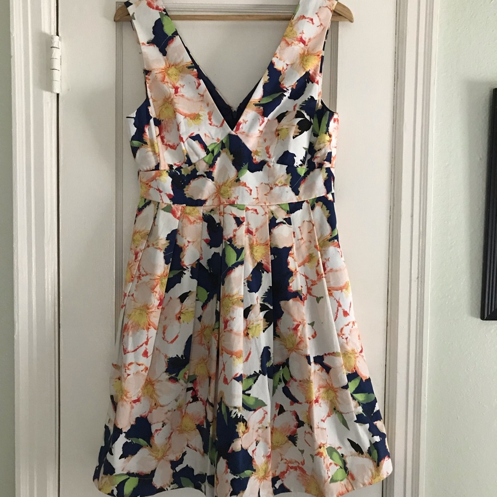 Floral JCrew Dress NWT w/pockets!!